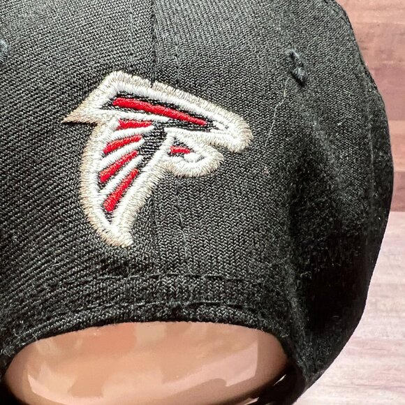 Atlanta Falcons New Era 9Fifty Snapback Black Cap Adjustable Hat 100% Polyester - Picture 11 of 15